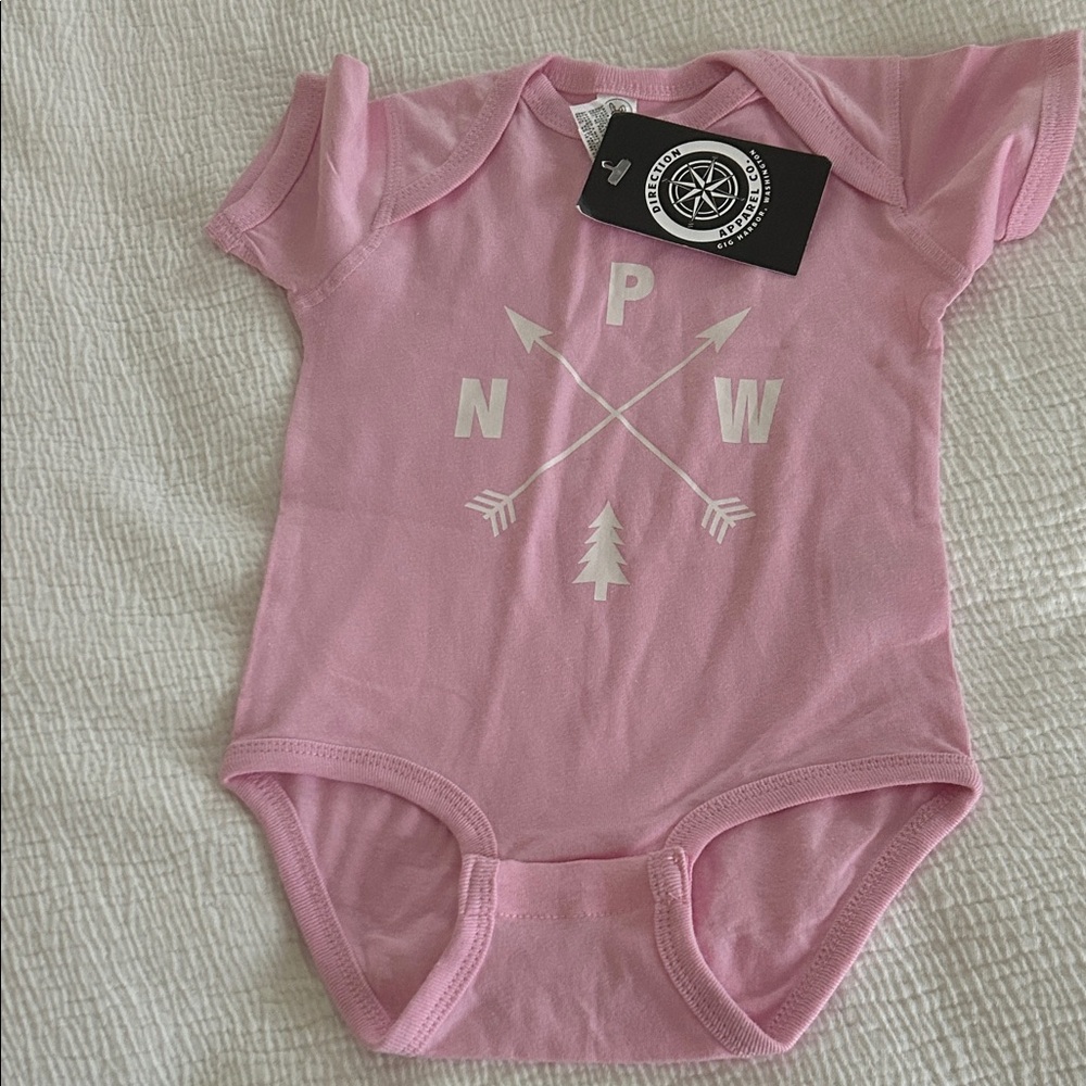 Pacific Northwest Pink One Piece Baby Size 12 Months